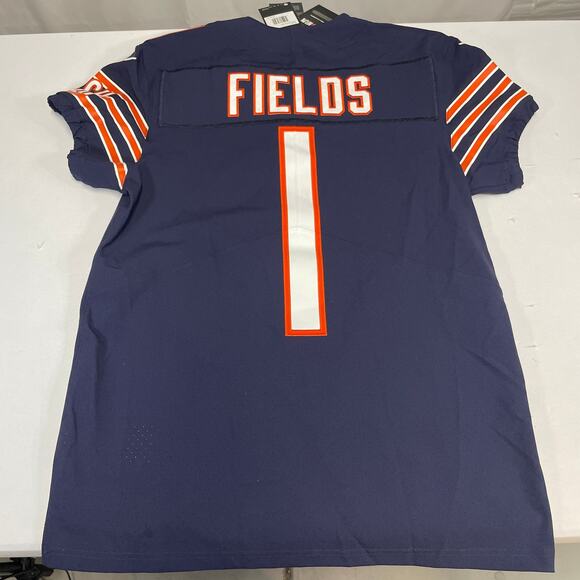 Justin Fields Chicago Bears Nike Vapor Elite Jersey - Picture 2 of 5